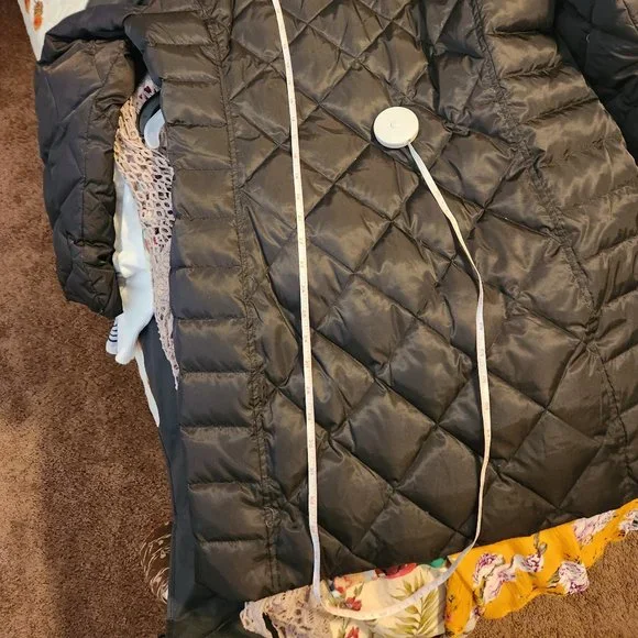 Kenneth Cole Reaction Down Coat Chocolate Brown - Picture 8 of 11